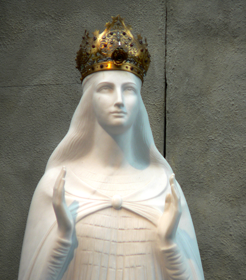 Virgin Mary Statue at Knock Shrine Ireland