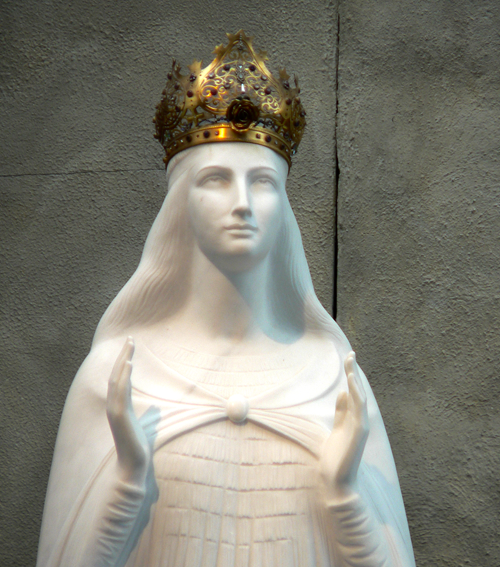 Virgin Mary Statue at Knock Shrine Ireland Virgin Mary Statue at Knock Shrine Ireland