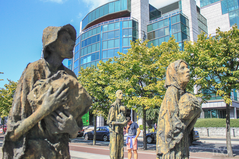 Famine Memorial Dublin Ireland