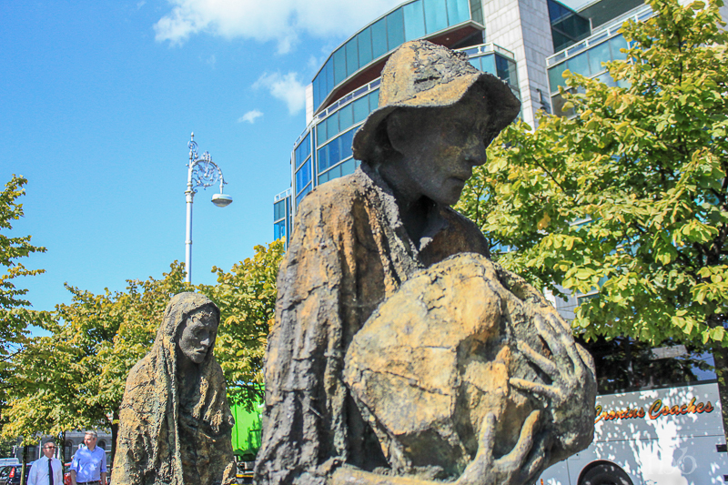 Famine Memorial Dublin Ireland