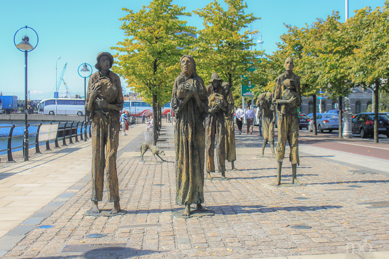 Famine Memorial Dublin Ireland