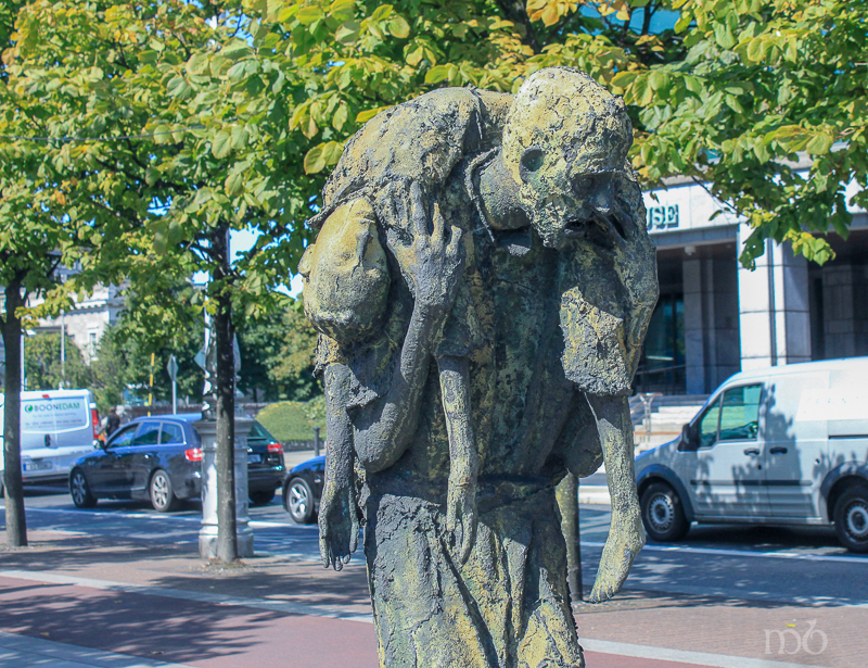 Famine Memorial Dublin Ireland