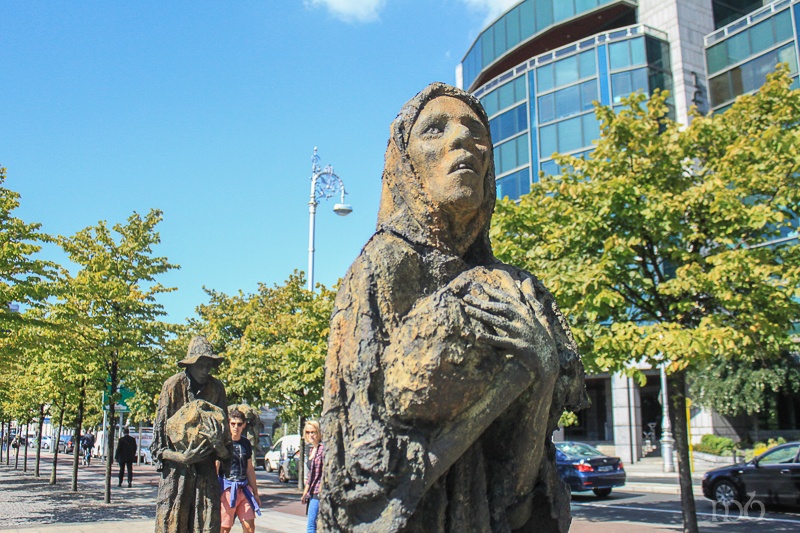 Famine Memorial Dublin Ireland
