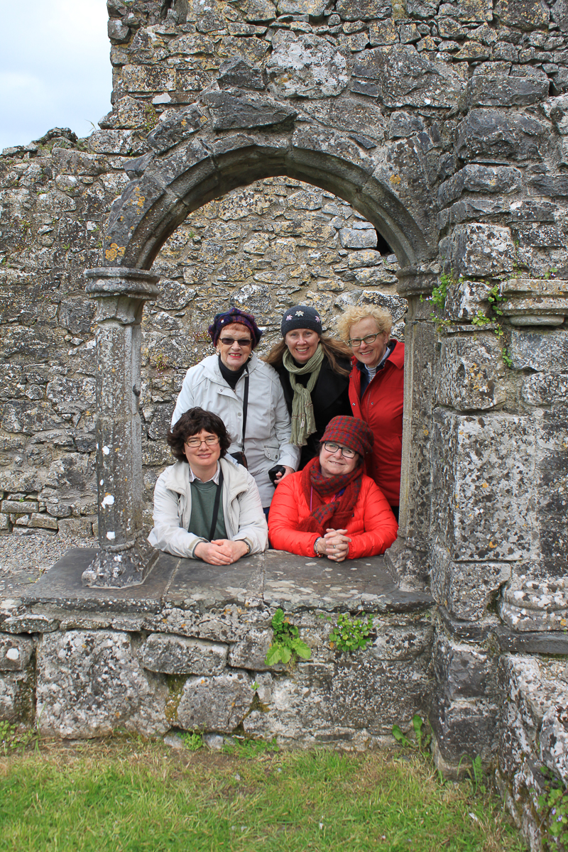 Guests on Tour of the South - 2011 at Hoare Abbey, Co. Tipperary
