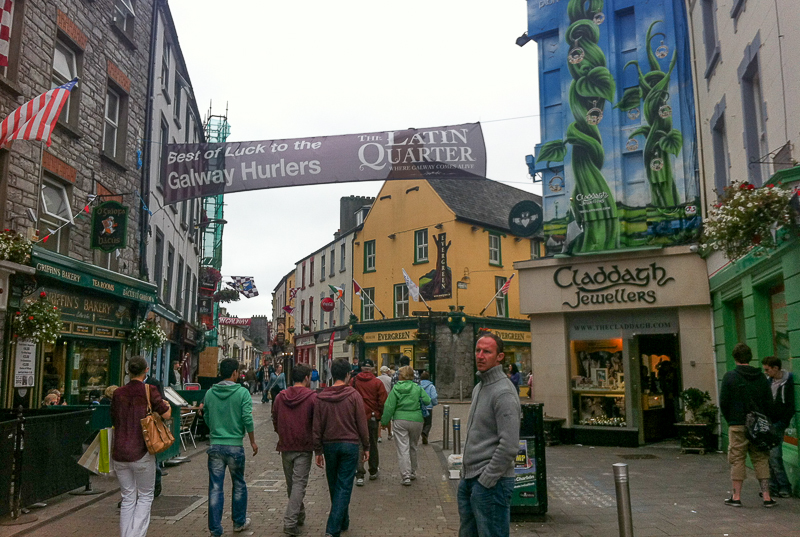Galway City - the Latin Quarter
