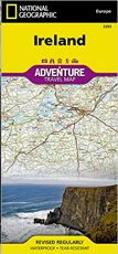 National Geographic Ireland Adventure Map