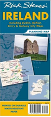 Rick Steves Planning Map of Ireland
