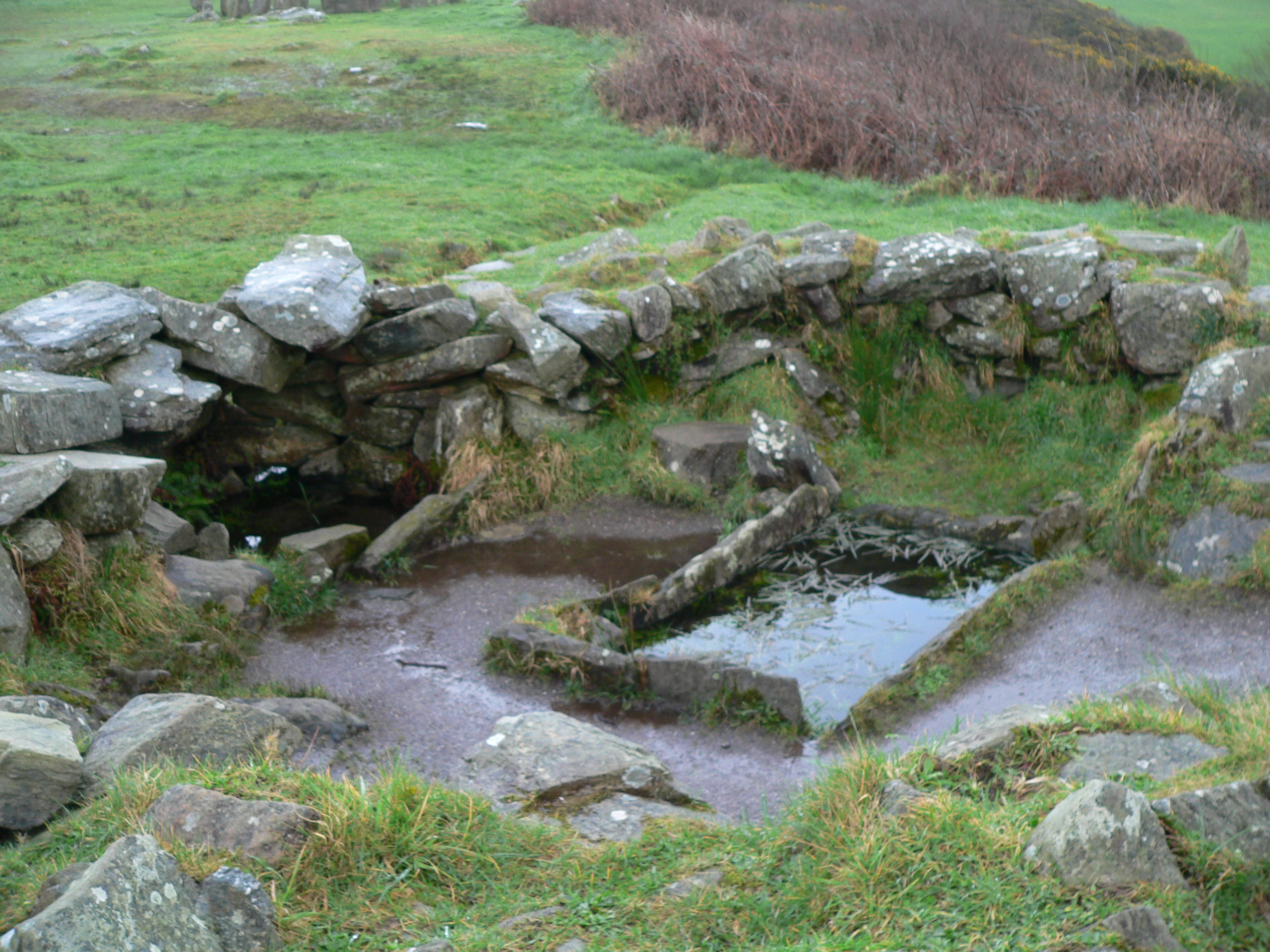 Prehistoric Hut at Drombeg Stone Circle